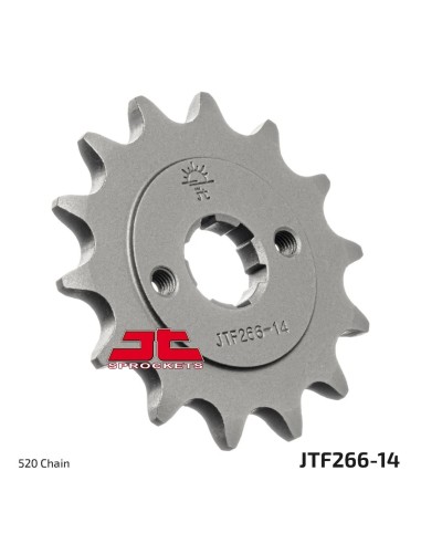 pinon moto jt sprockets acero 14 dientes jtf266 14