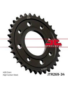 corona moto jt sprockets de acero de 34 dientes jtr269 34