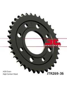 corona moto jt sprockets de acero de 36 dientes jtr269 36