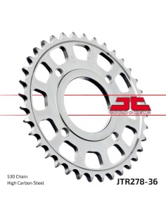 corona moto jt sprockets de acero de 36 dientes jtr278 36