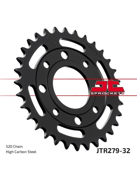 corona moto jt sprockets de acero de 32 dientes jtr279 32