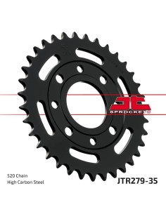 corona moto jt sprockets de acero de 35 dientes jtr279 35