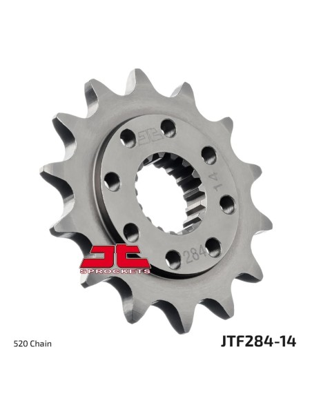 pinon de moto jt sprockets acero 13 dientes jtf284 1