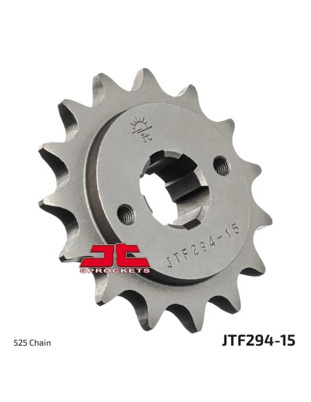 pinon de moto jt sprockets acero 15 dientes p 525 jtf294 15