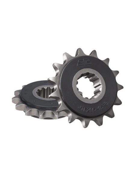 pinon de moto jt sprockets con goma 15 dientes p 530 jtf295 15rb