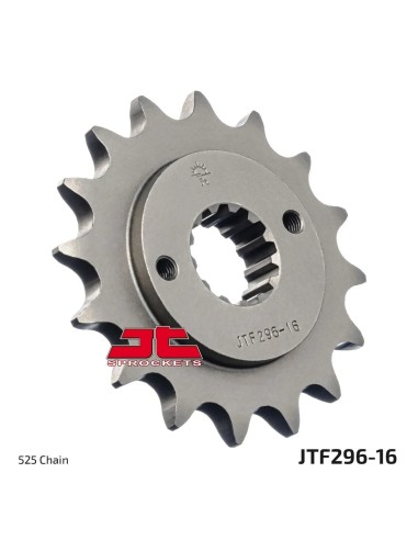 pinon moto jt sprockets acero 16 dientes jtf296 16