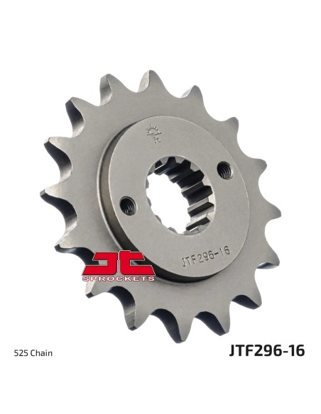 pinon moto jt sprockets acero 16 dientes jtf296 16