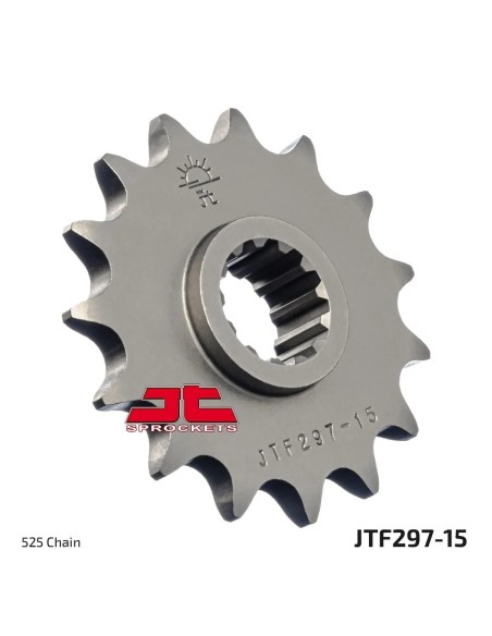 pinon moto jt sprockets acero 15 dientes jtf297 15