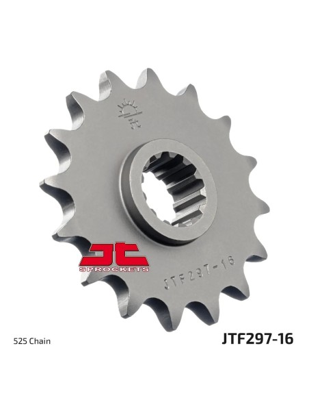 pinon moto jt sprockets acero 16 dientes jtf297 16