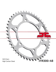 corona moto jt sprockets de acero de 48 dientes jtr300 48