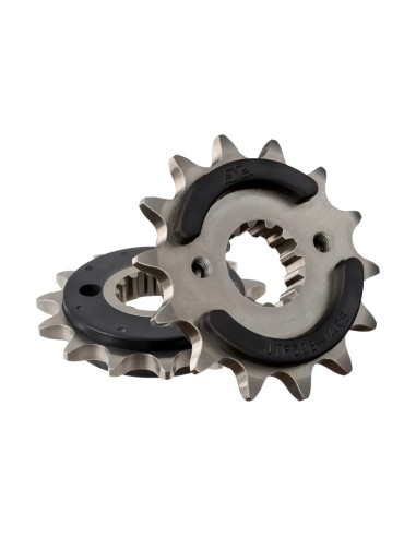 pinon de moto jt sprockets con goma 14 dientes p 520 jtf308 14rb