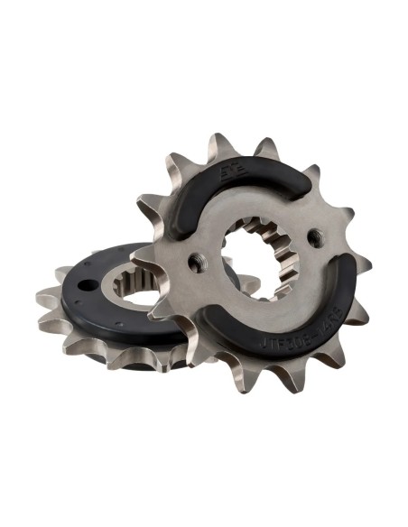 pinon de moto jt sprockets con goma 14 dientes p 520 jtf308 14rb