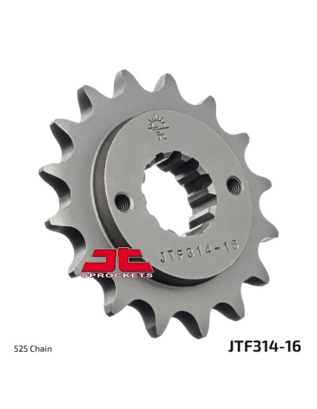 pinon moto jt sprockets acero 16 dientes jtf314 16
