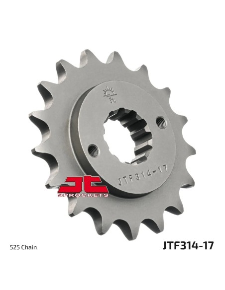 pinon moto jt sprockets acero 17 dientes jtf314 17
