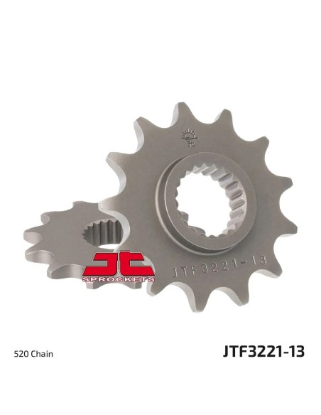 pinon moto jt sprockets acero 13 dientes jtf3221 13