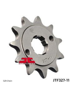 pinon de moto jt sprockets acero 11 dientes p 520 jtf327 11