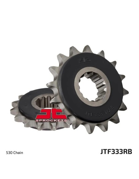 pinon con goma 15 dientes jt sprockets jtf333 15rb