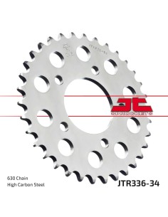 corona moto jt sprockets de acero de 34 dientes jtr336 34