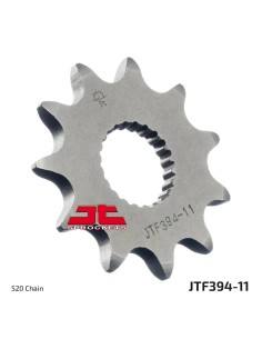 pinon de moto jt sprockets acero 11 dientes p 520 jtf394 11