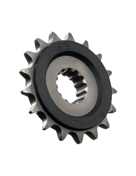 pinon de moto jt sprockets con goma 17 dientes p 525 jtf404 17rb