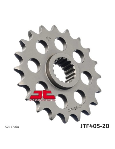 pinon moto jt sprockets acero 20 dientes jtf405 20