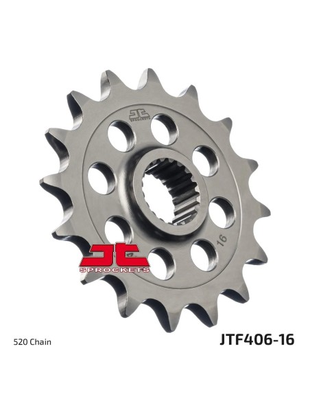 pinon moto jt sprockets acero 16 dientes jtf406 16