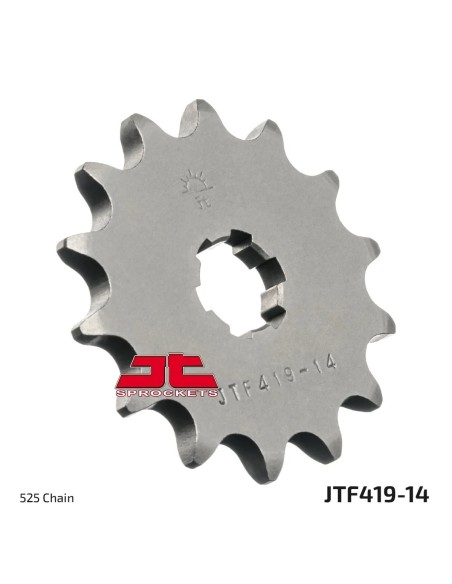 pinon moto jt sprockets acero 14 dientes jtf419 14