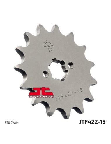 pinon moto jt sprockets acero 15 dientes jtf422 15