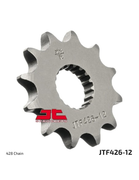 pinon moto jt sprockets acero 12 dientes jtf4261 12