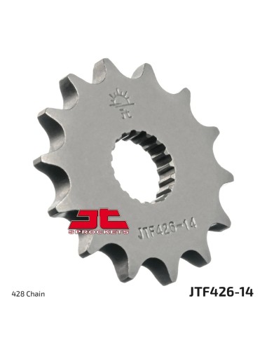 pinon moto jt sprockets acero 14 dientes jtf426 14