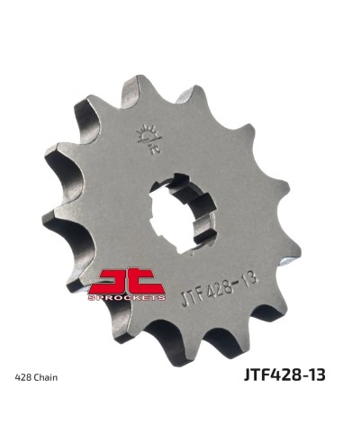 pinon moto jt sprockets acero 13 dientes jtf428 13