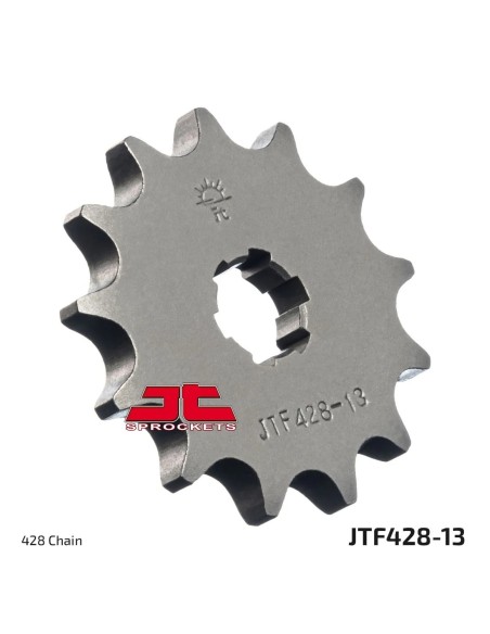 pinon moto jt sprockets acero 13 dientes jtf428 13