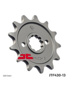 pinon de moto jt sprockets acero 13 dientes p 520 jtf430 13