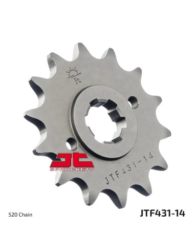 pinon moto jt sprockets acero 14 dientes jtf431 14