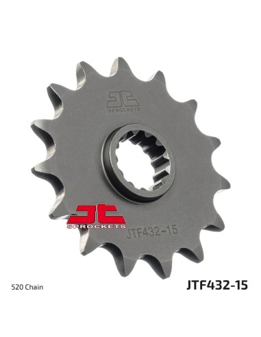 pinon moto jt sprockets acero 15 dientes jtf432 15
