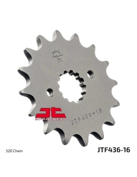 pinon moto jt sprockets acero 16 dientes jtf436 16