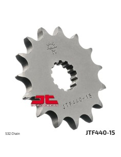 pinon moto jt sprockets acero 15 dientes jtf440 15