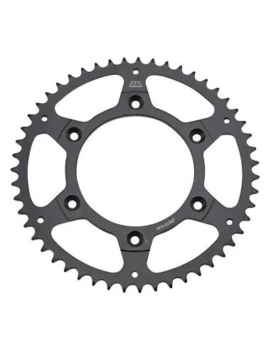 corona moto jt sprockets de acero de 43 dientes 450843jts