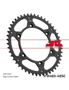corona moto jt sprockets 520 48 dientes autolimpiable jtr460 48sc