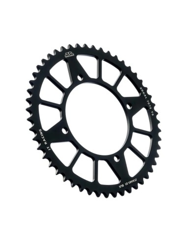 corona de aluminio moto 53 dientes 46153aljts