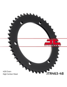 corona moto jt sprockets de acero de 48 dientes jtr463 48