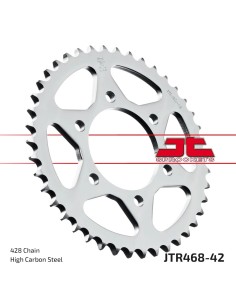 corona moto jt sprockets de acero de 42 dientes jtr468 42