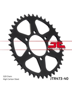 corona moto jt sprockets de acero de 40 dientes jtr473 40