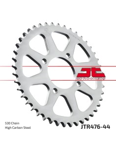corona moto jt sprockets de acero de 44 dientes jtr476 44