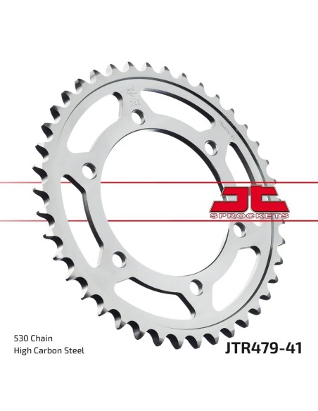 corona moto jt sprockets de acero de 41 dientes jtr479 41