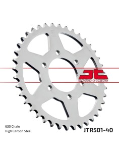corona moto jt sprockets de acero de 40 dientes jtr501 40