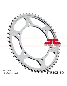 corona moto jt sprockets de acero de 50 dientes jtr502 50