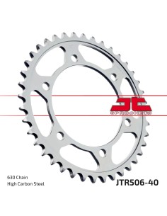 corona moto jt sprockets de acero de 40 dientes jtr506 40