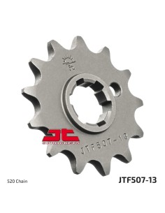 pinon de moto jt sprockets acero 13 dientes p 520 jtf507 13