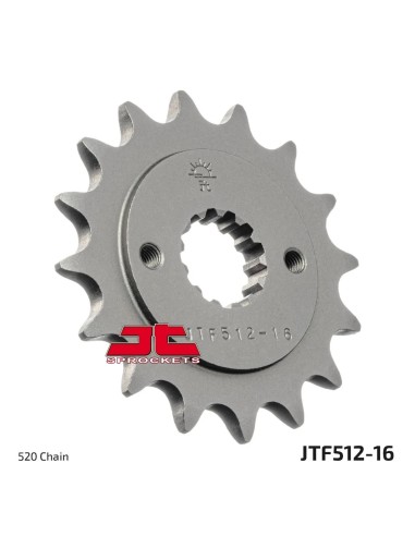 pinon moto jt sprockets acero 16 dientes jtf512 16